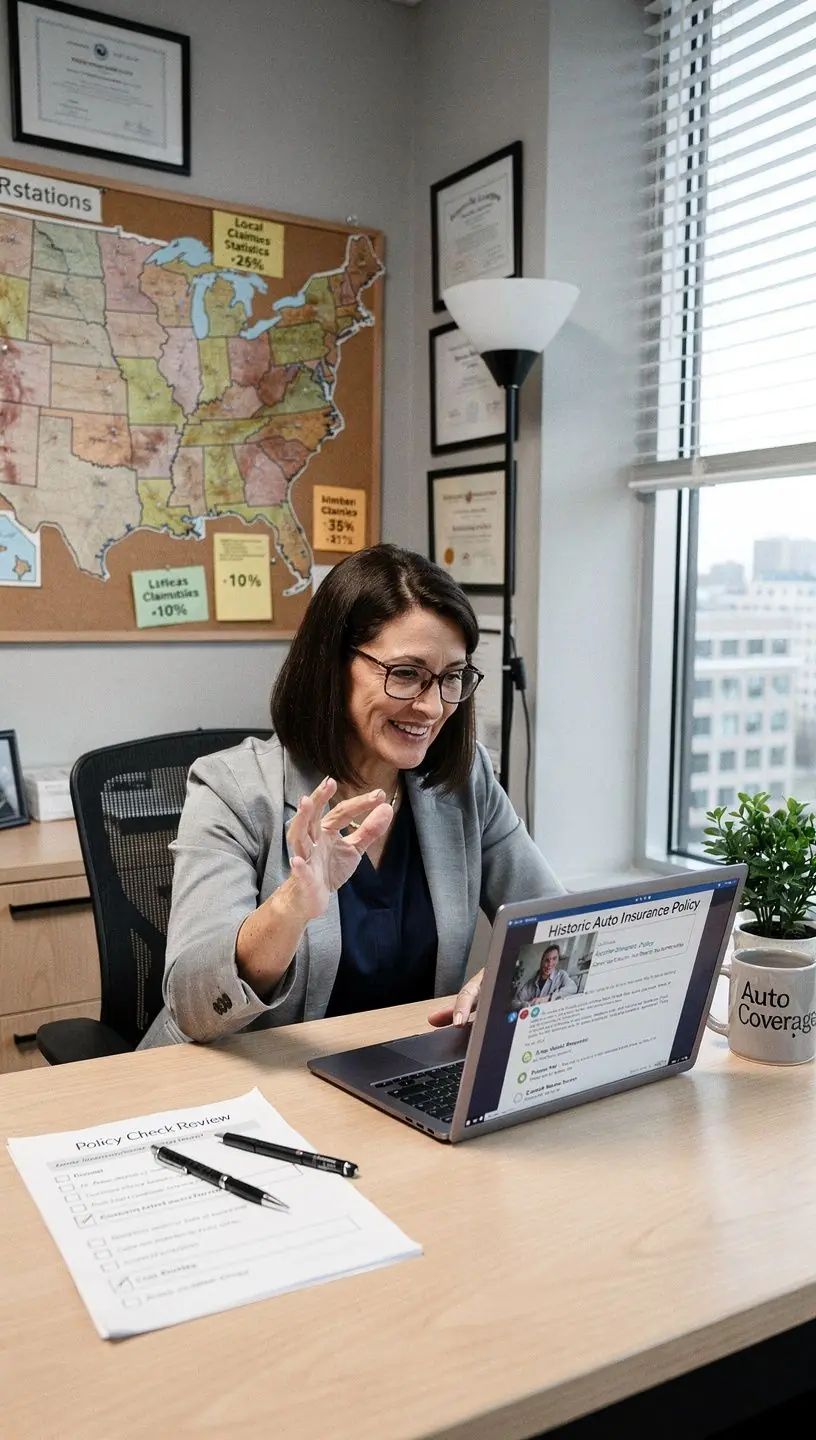 Zestaw narzędzi do kontaktu awaryjnego w samochodzie.