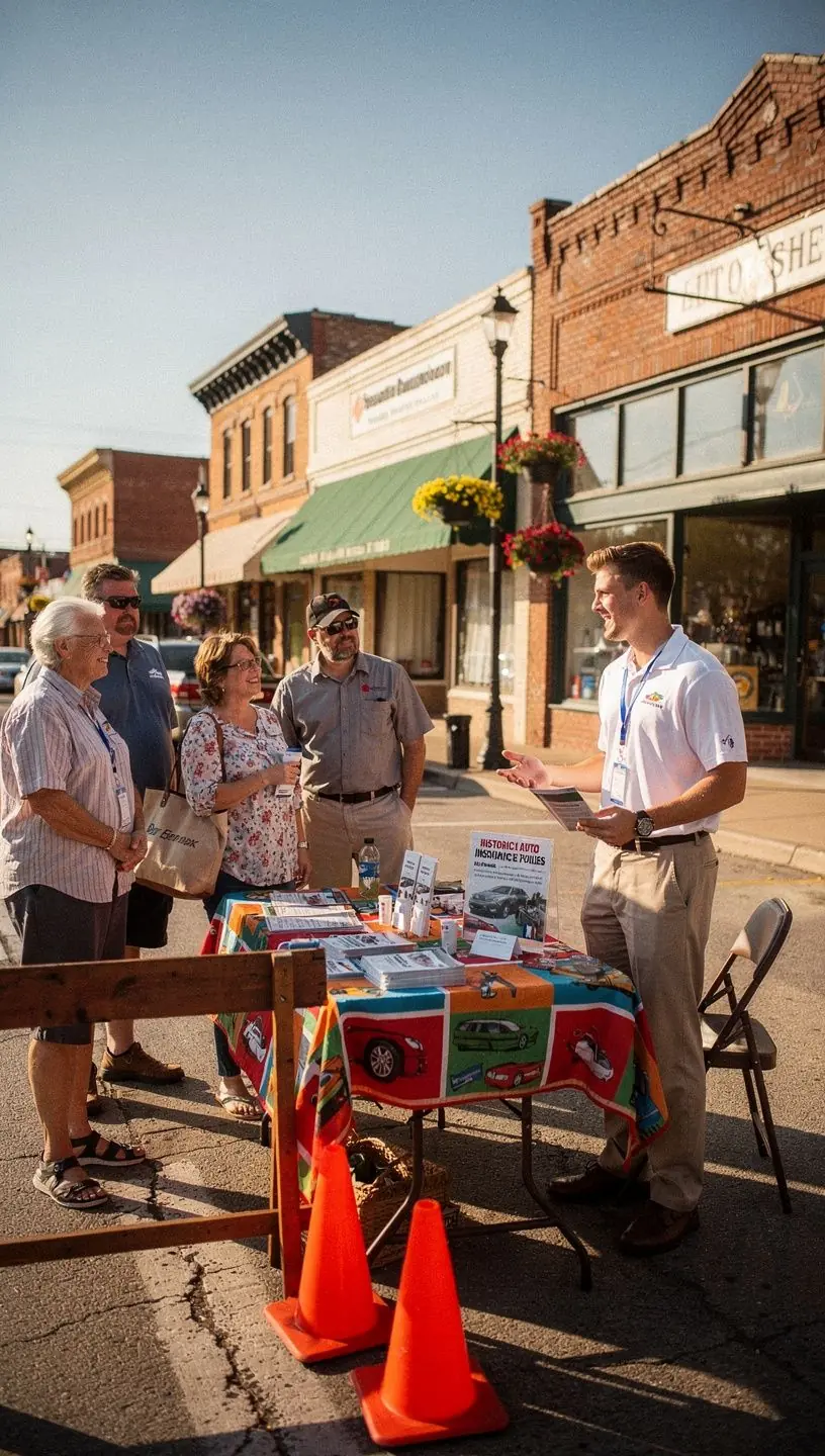 Osoba rozmawiająca przez telefon z przedstawicielem ubezpieczenia w celu uzyskania informacji o polisie.